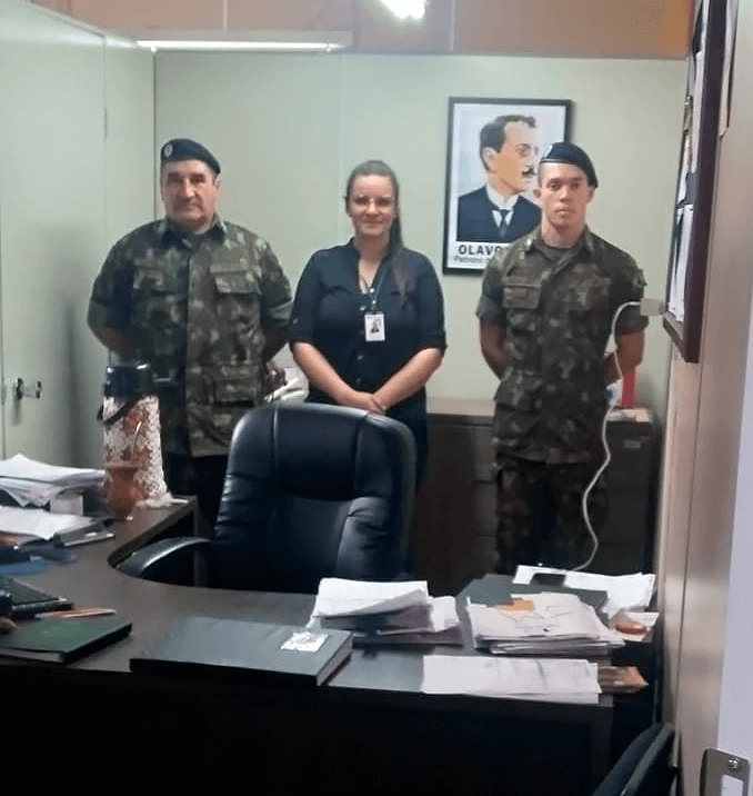 JUNTA DE SERVIÇO MILITAR RECEBE VISITA DE ORIENTAÇÃO TÉCNICA 